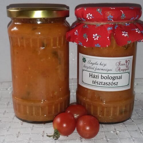 Házi bolognai tésztaszósz 550 ml, 370 ml